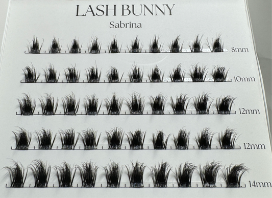 3D Voluminous Layered Lashes - Sabrina - 50 pcs