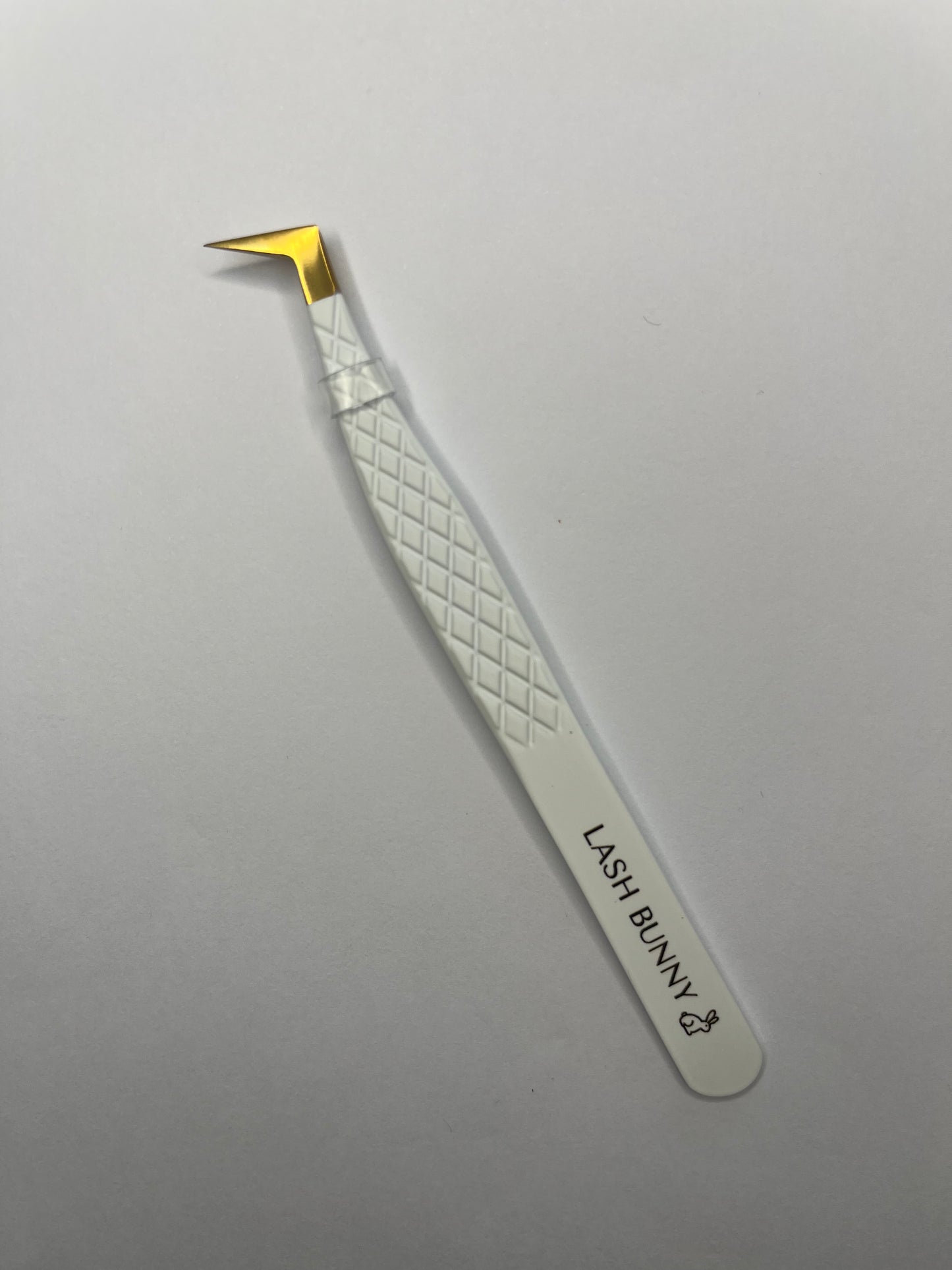 Fibre Tip Tweezer - Long Boot - White