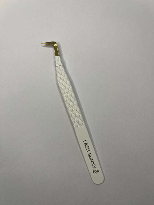 Fibre Tip Tweezer - L Volume - White